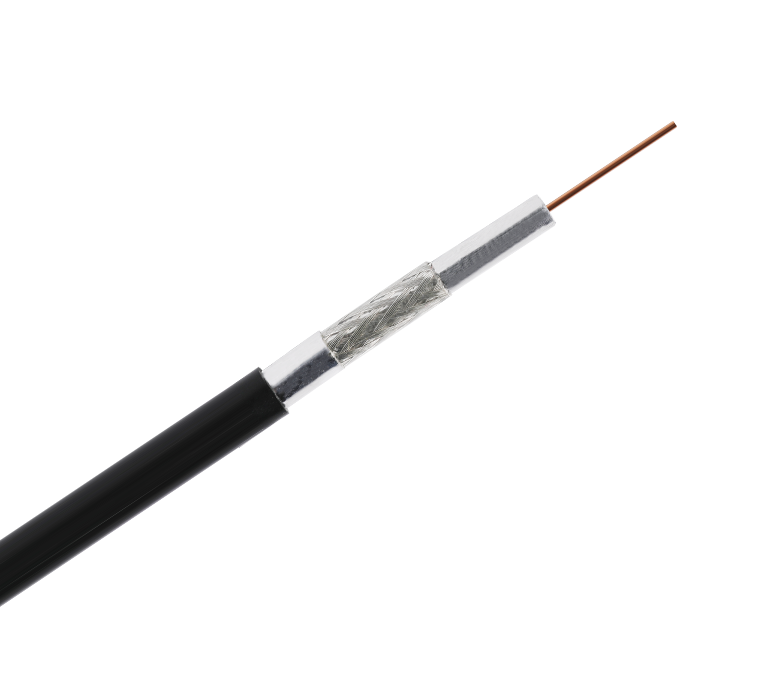 RG11T Series 75 Ohm Braiding Coaxial Cable—Tri-Shield 