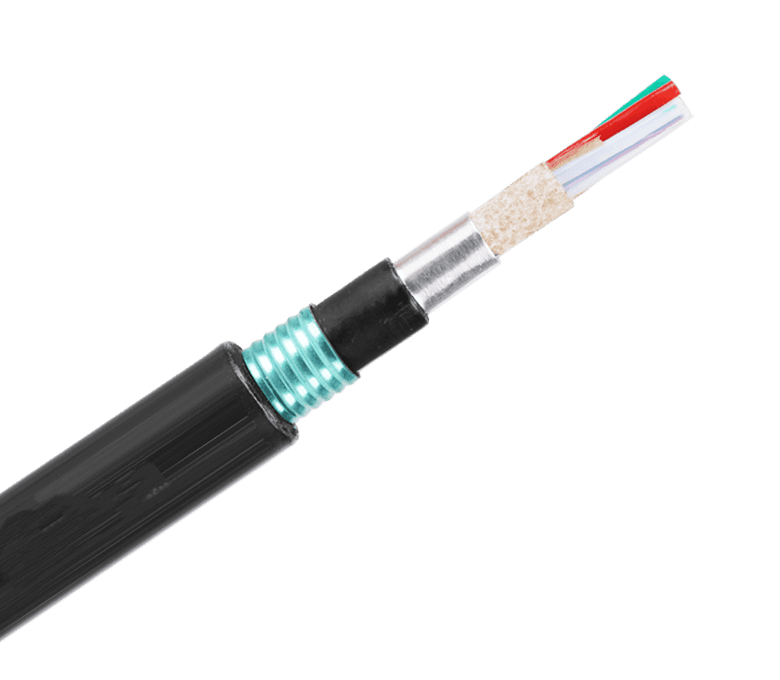 GYTA53 Layer Stranded Type Outdoor Optical Fiber Cable