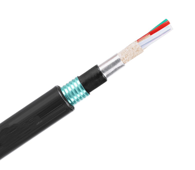 GYTA53 Layer Stranded Type Outdoor Optical Fiber Cable