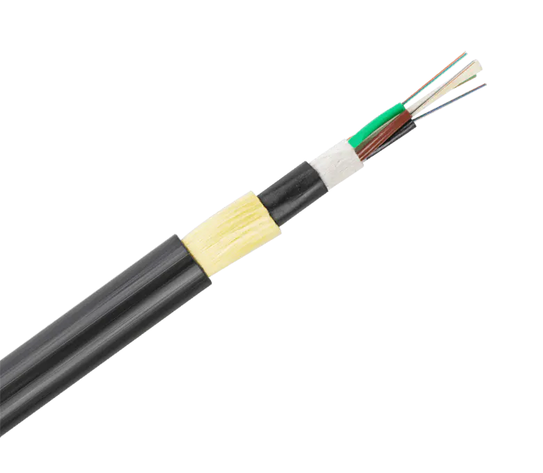 ADSS-SPAN 100m Layer Stranded Type Outdoor Optical Fiber Cable