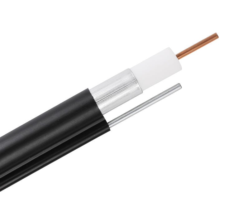 Trunk Series—500 Seamless Trunk Cable with Messenger 75 Ohm Coaxial Cable