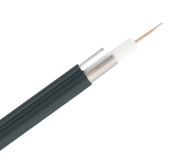 Trunk Series—75 Ohm Coaxial Cable 565 Seamless Trunk Cable with Messenger