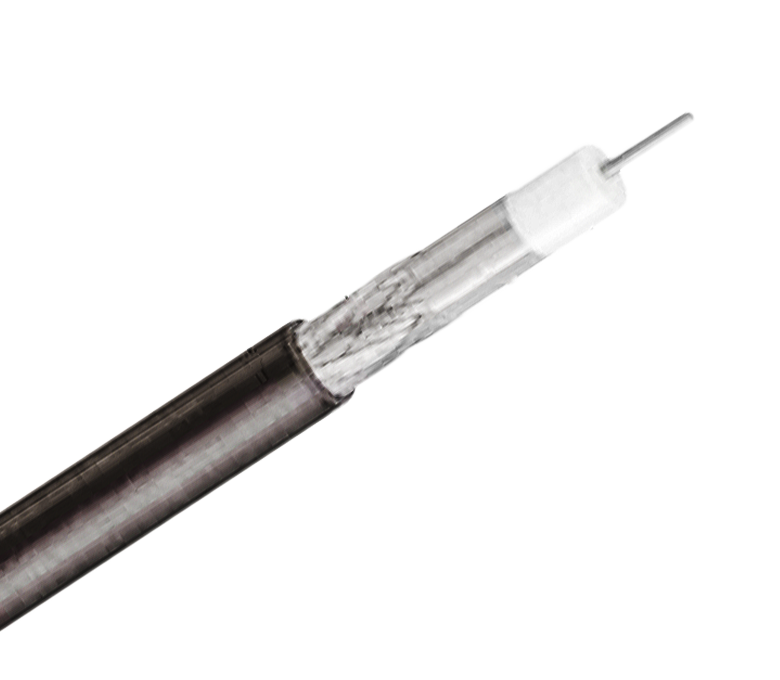 RG59 Series 75 Ohm Standard Shied Coaxial Cable—Single Tape & Braid